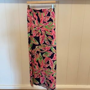 Lilly Pulitzer maxi skirt, size small
